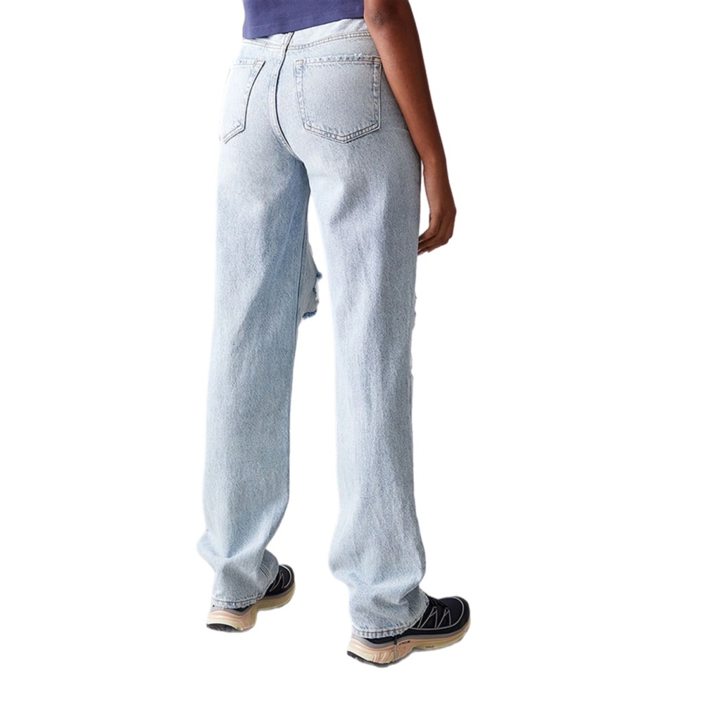 PacSun Eco Light Blue 90's Boyfriend Jeans Size 24 - Picture 2 of 8
